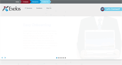 Desktop Screenshot of exelos.com